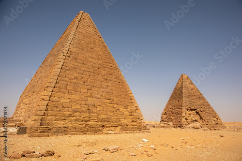 The mysterious pyramids at Jebel Barkal  Sudan