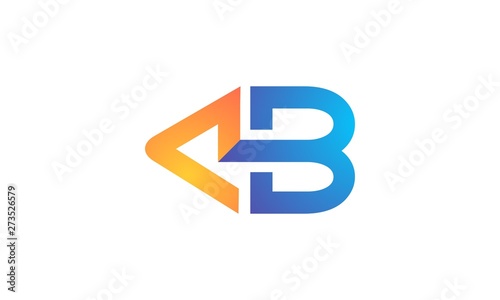 Free Download letter ab logo - GFXLoad