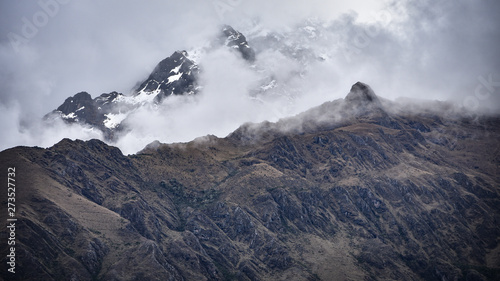 Mount Veronica over the Sacred Valley of the Incas, Cusco, Peru