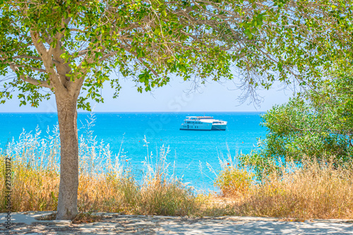 Cyprus. Passenger cruise ya...