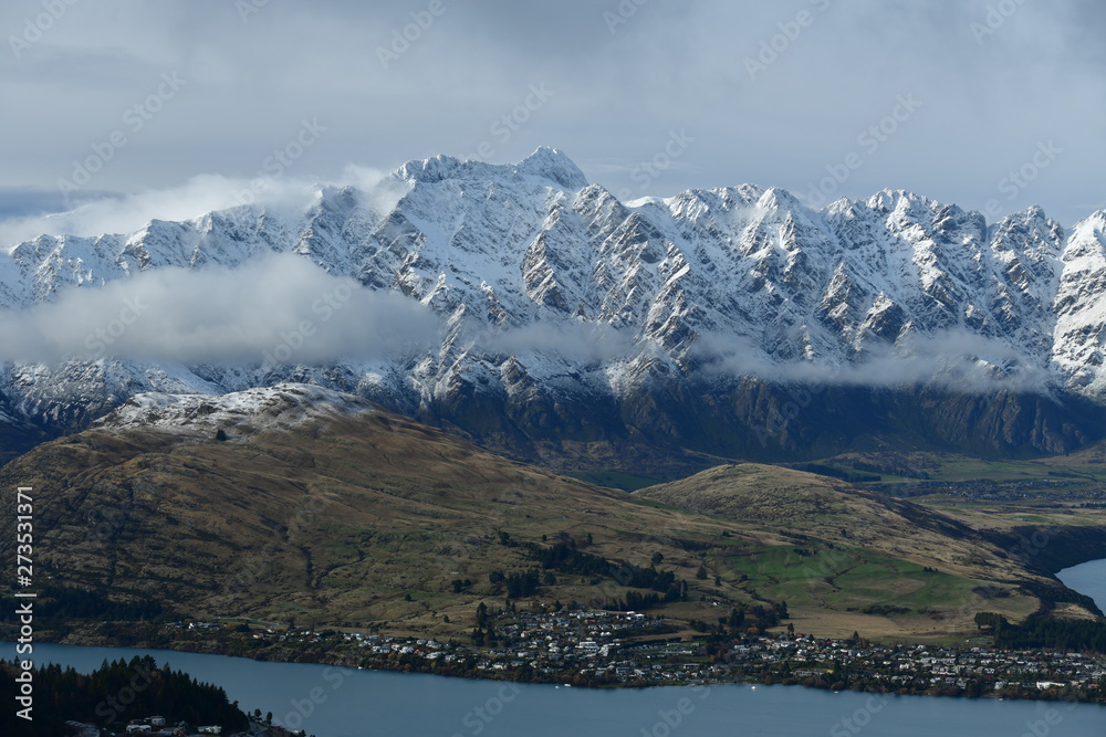 Fototapeta premium ニュージーランドのクイーンズタウンのゴンドラ
