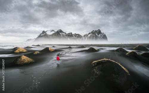Fototapeta Naklejka Na Ścianę i Meble -  Vestrahorn , Iceland