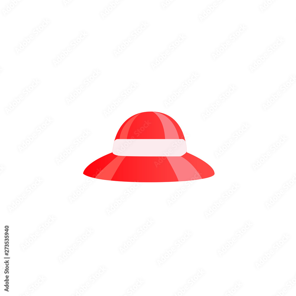 Red hat vector icon Red hat vector icon