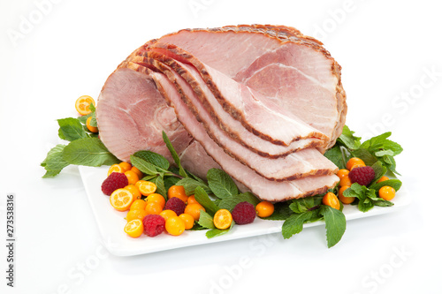 Holiday Roasted Sliced Ham