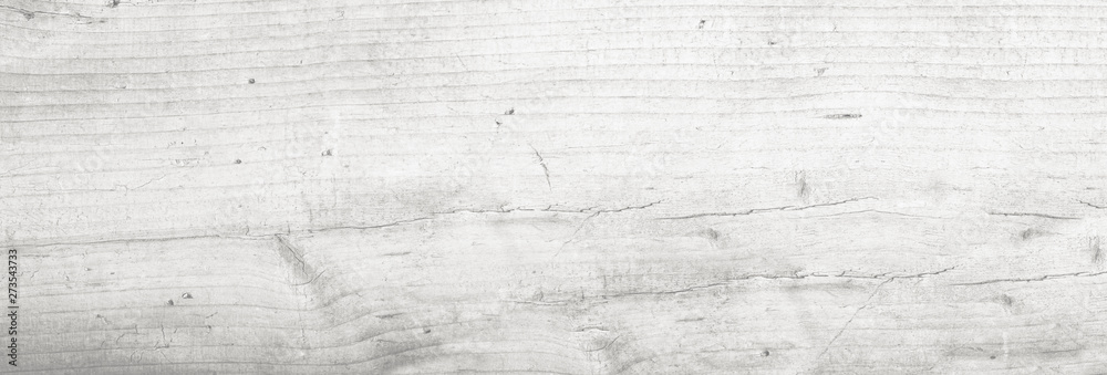 Obraz premium Old wall background light grey - panorama, banner