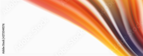 Color flowing waves, liquid conceptual abstract background