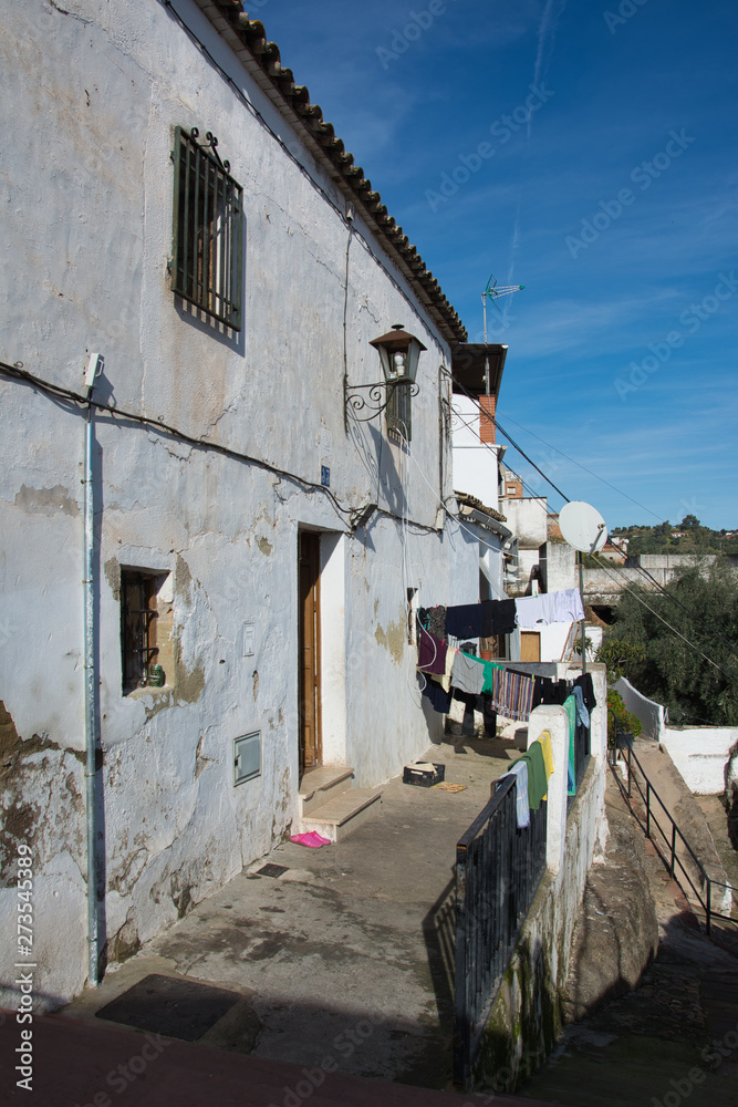 Street of Montoro. Andalusia, Cordova, Spain.