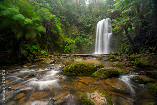 Fototapeta Naklejka Na Ścianę i Meble -  Beauchamp Falls a waterfall in the Otway National Park near the Great Ocean Road in Victoria, Australia