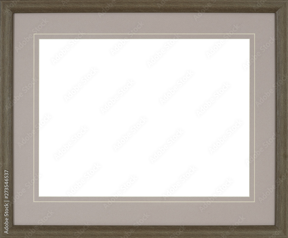 Obraz premium Picture frame isolated on white