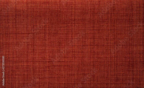 Bild auf Leinwand Macro textile pattern background. Natural cotton fabrics.