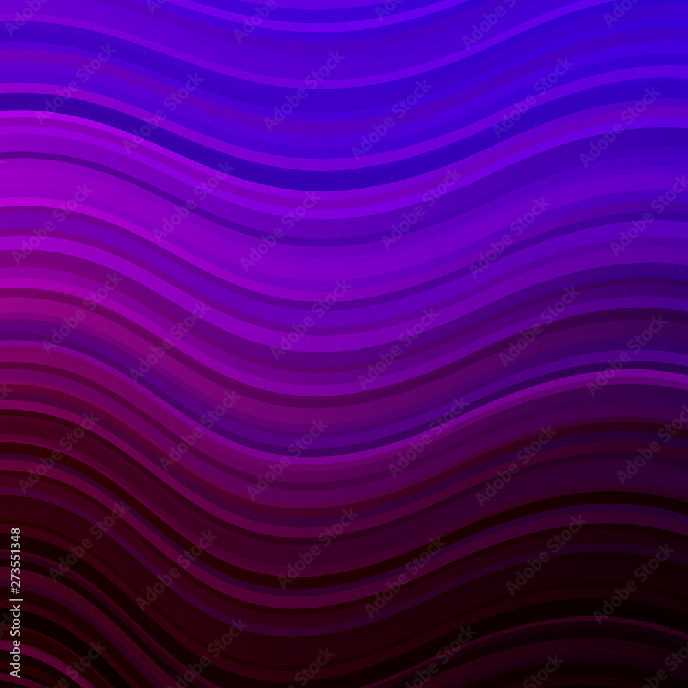 Light Purple vector background with curved lines. Light Purple vector background with curved lines.