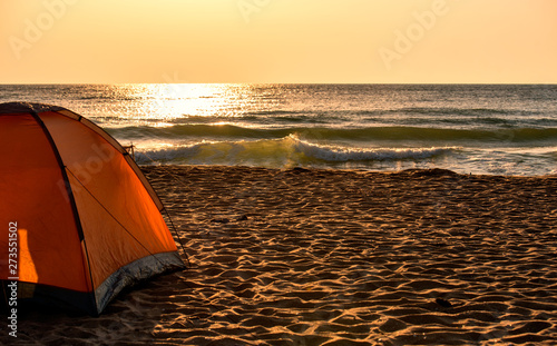 Fototapeta Naklejka Na Ścianę i Meble -  A small tent