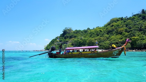 Phi Phi Island boat Thailand
