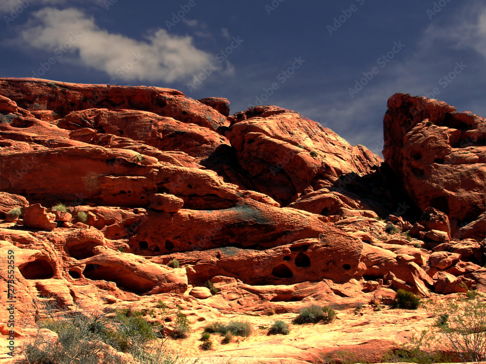 Beautiful Red rocks of the Valley of Fire, NV
