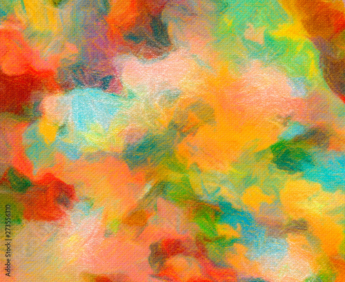 Abstract texture background. Painted on canvas watercolor artwork. Digital hand drawn art. Modern artistic work. Good for printed pictures, design postcard, posters and wallpapers. © Avgustus