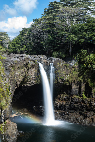 Rainbow Falls near Hilo  Hawaii