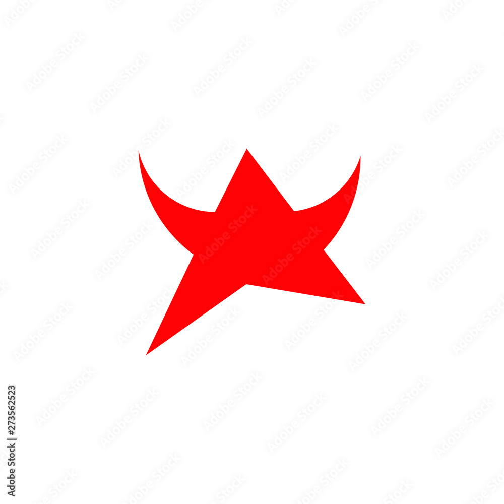 Fototapeta premium Star logo design.star icon. modern design 