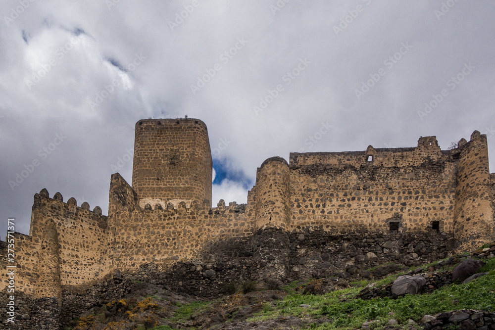 Khertvisi fortress ruins ancient georgian monument