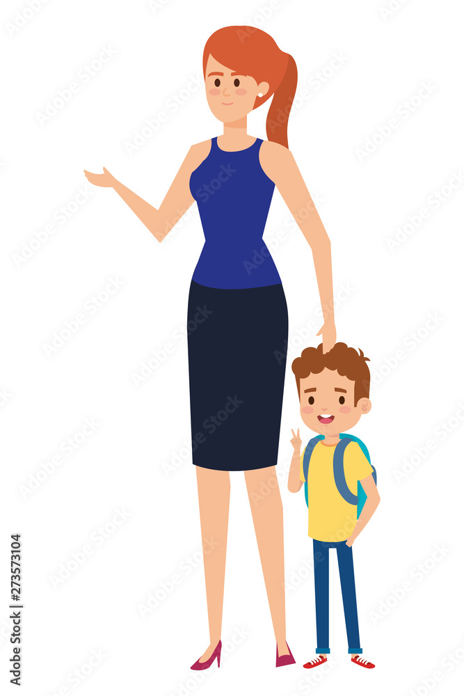 beautiful mother with little boy characters beautiful mother with little boy characters