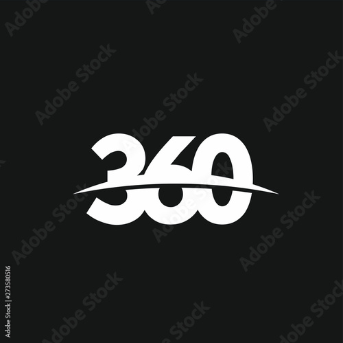 360 infinity logo icon design vector illustration