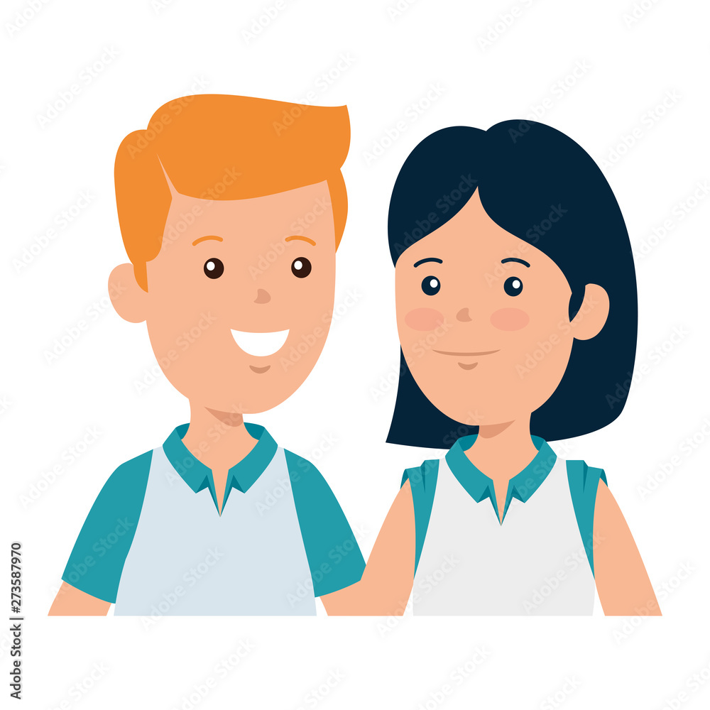 young boy with cute woman couple young boy with cute woman couple