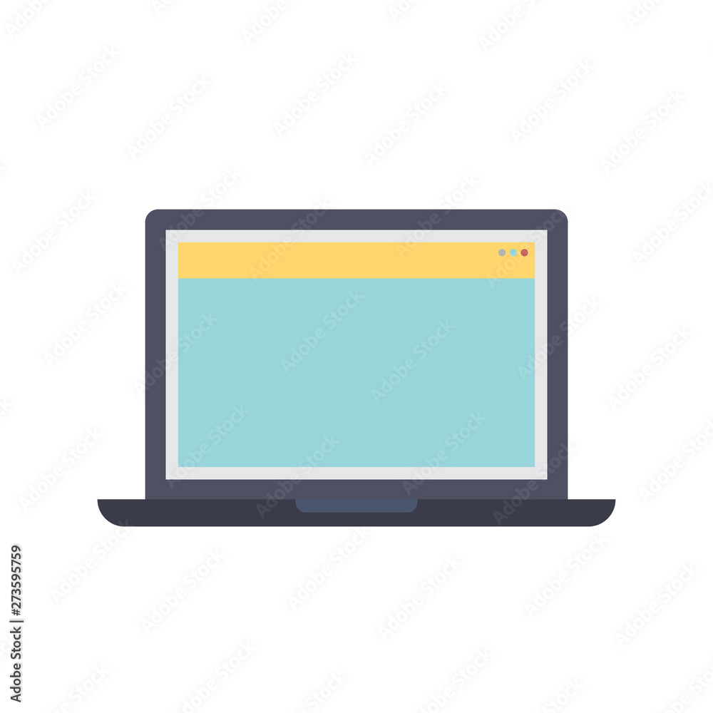 Modern web design concept. Flat vector illustration mock up. Modern web design concept. Flat vector illustration mock up.