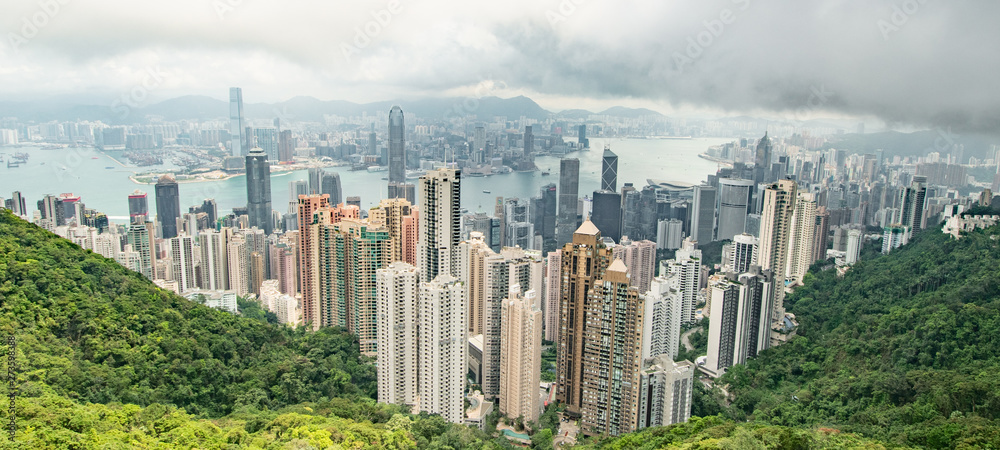 Hongkong:Blick vom Victoria Peak