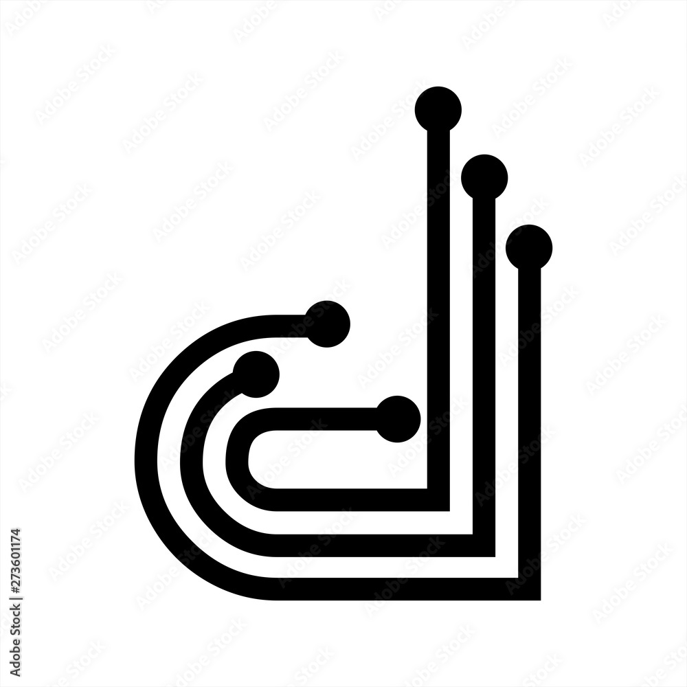 simple d, ddd, djd, dd initials geometric network line and digital data logo simple d, ddd, djd, dd initials geometric network line and digital data logo
