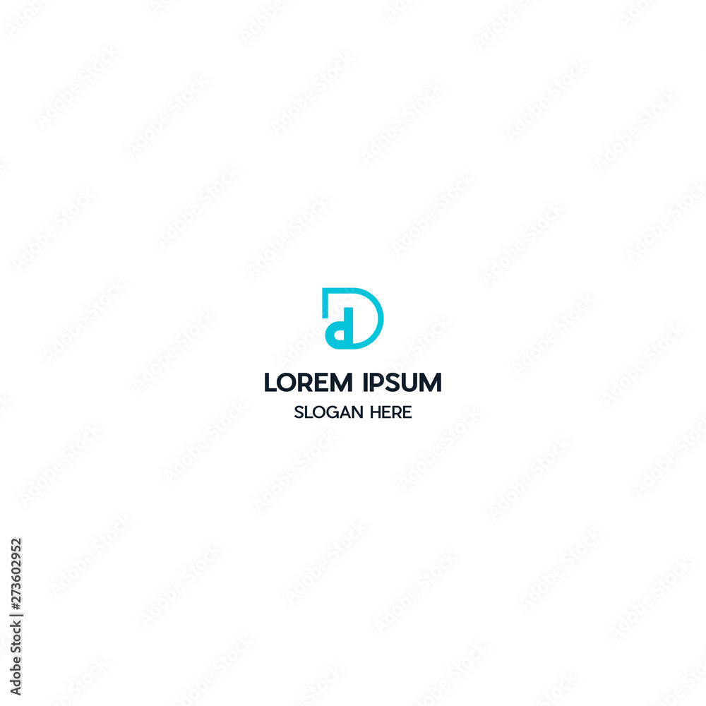 Double D letter logo, D & D logo, DD initials monogram letter logo design Double D letter logo, D & D logo, DD initials monogram letter logo design