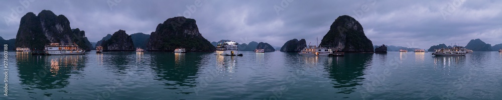 Halong Bay in Northern Vietnam 