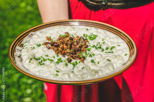 Bryndzove halusky - slovak national food photo