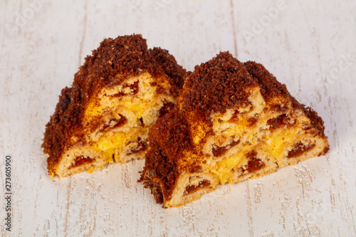 Wallpaper Mural Tasty Sponge cake Torontodigital.ca