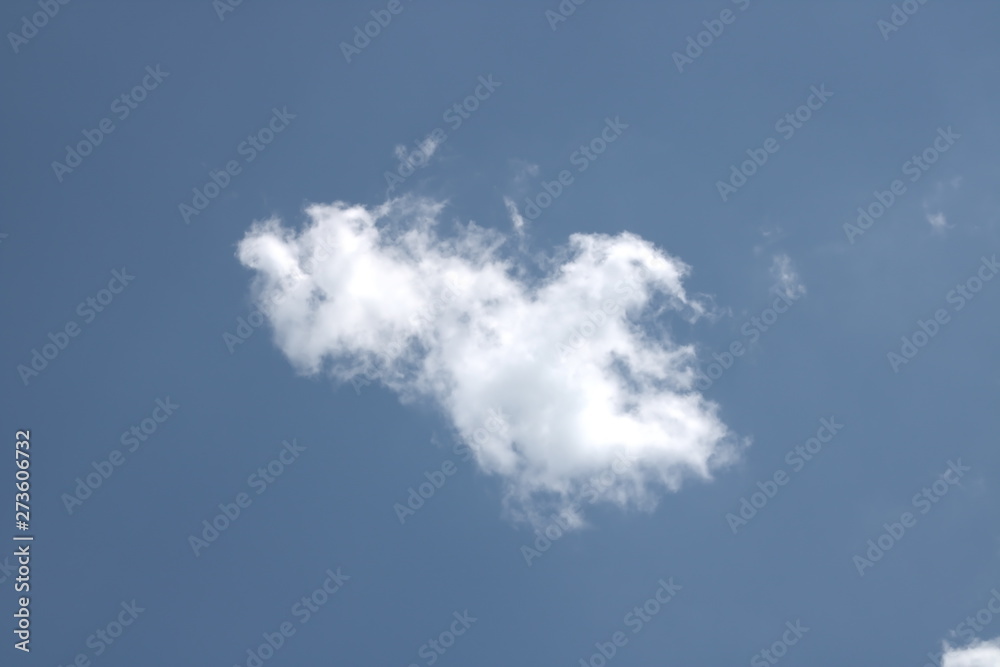 Cloud on background sky