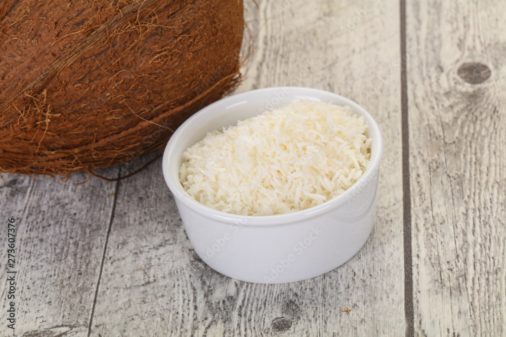 Coconut shredded chip with nut Coconut shredded chip with nut