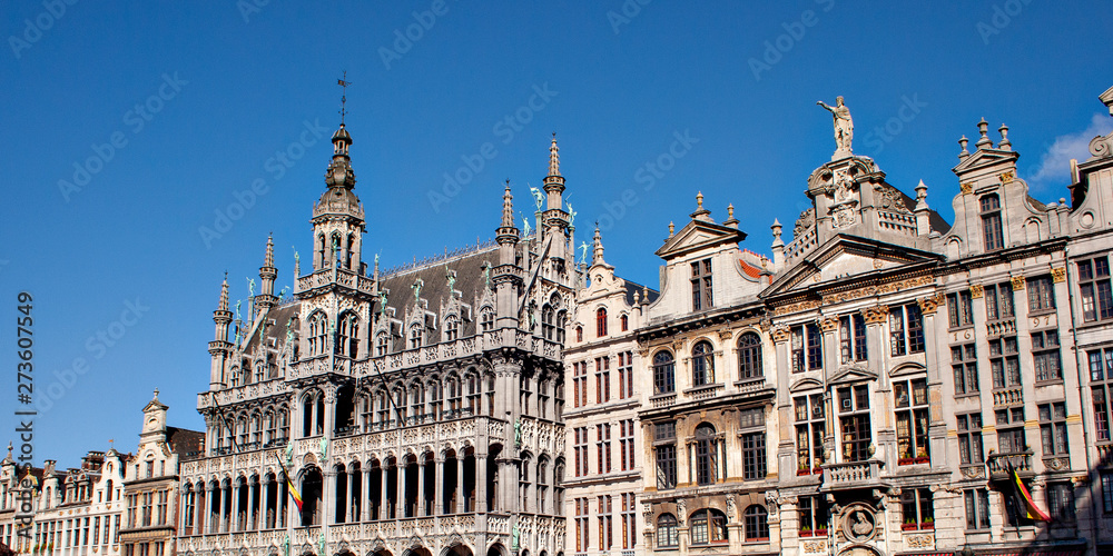 Grand place of Brussels in Belgium