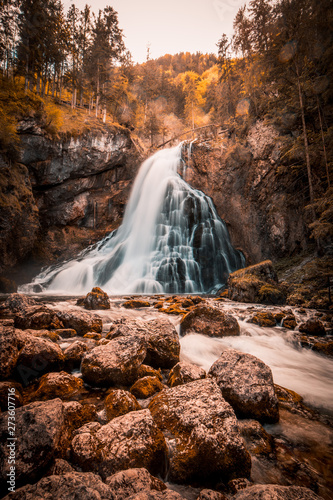 Golling waterfall is one of the most beautiful nature spectacles in Salzburg