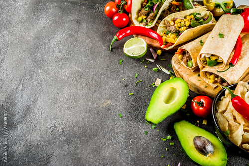 Mexican food concept. Cinco de Mayo food.
