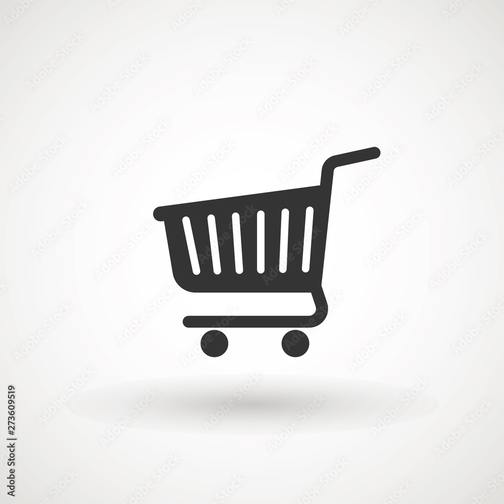 Shopping Cart Icon, flat design best vector icon. Shopping Cart Icon, flat design best vector icon.
