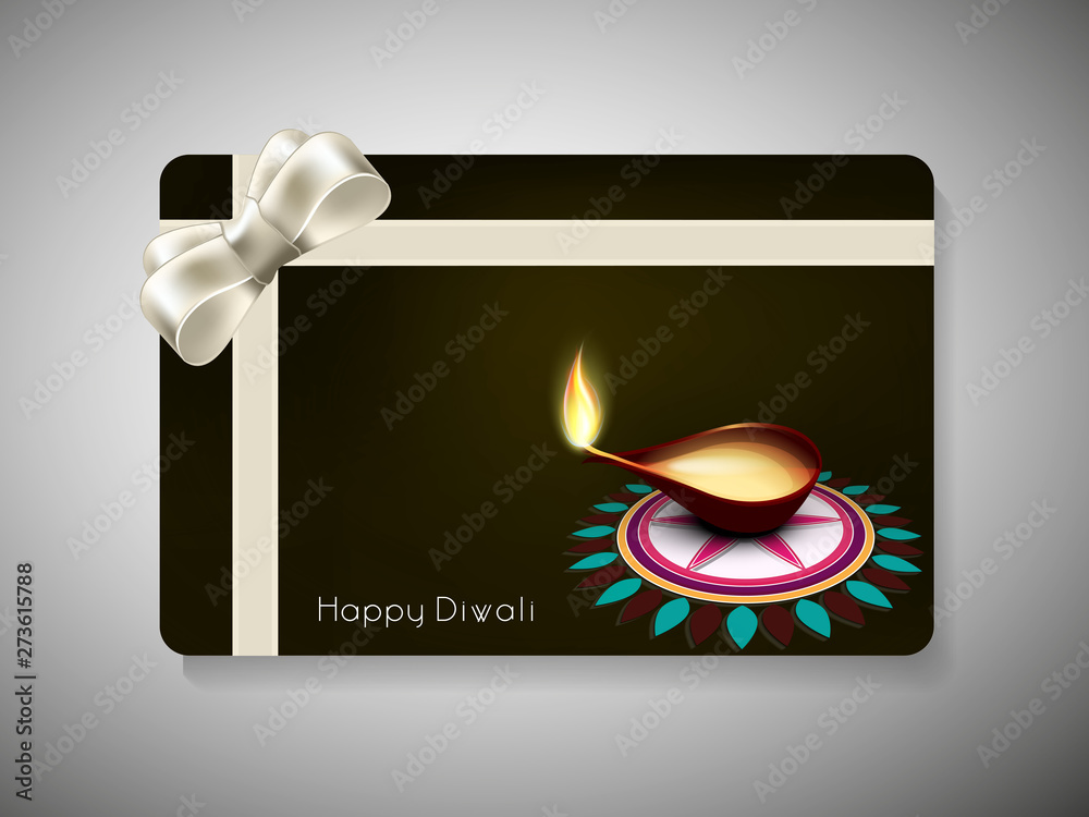 Happy Diwali gift card.