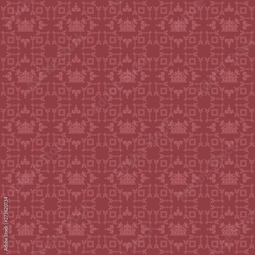 Wallpaper Mural Seamless background royal style pattern for your design, vector graphics Torontodigital.ca
