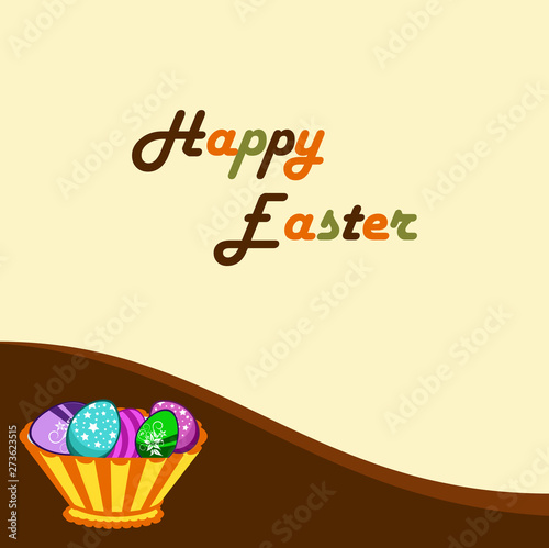 Easter celebratons concept canbe use as flyer  banner or poster.