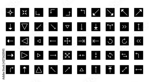 Arrows Glyph Icons