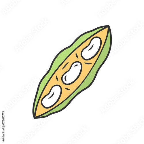 Haricot color icon