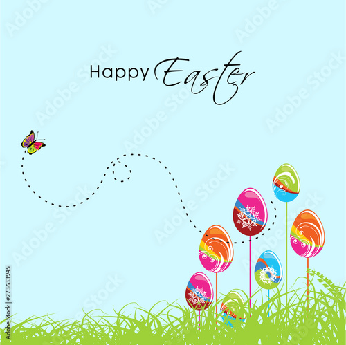 Easter celebratons concept canbe use as flyer  banner or poster.