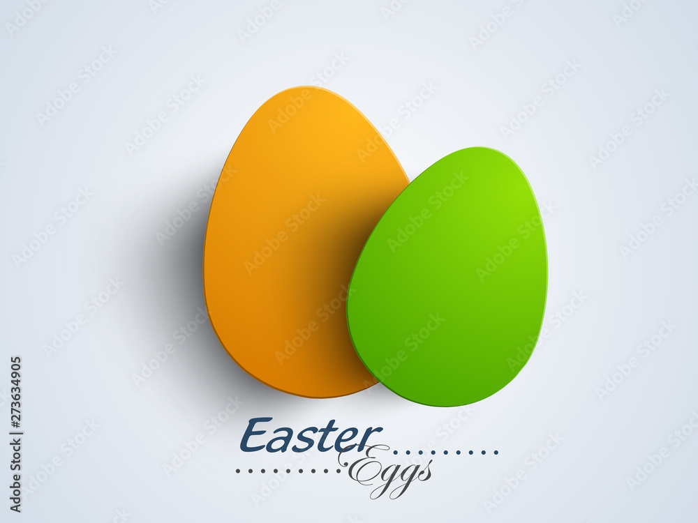 Glossy eggs for Happy Easter celebration. Glossy eggs for Happy Easter celebration.