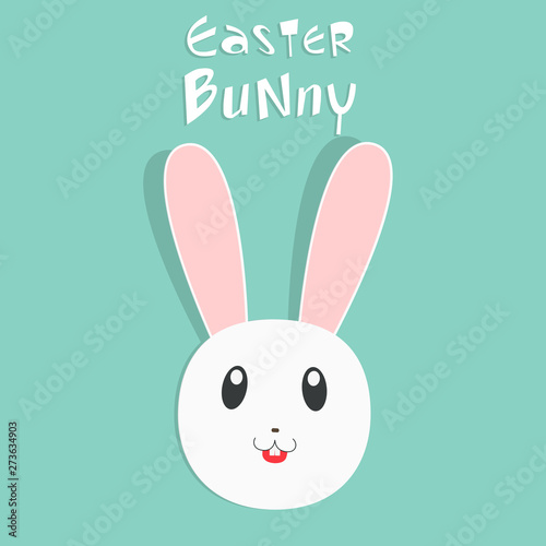 Wallpaper Mural Cute bunny for Happy Easter celebration. Torontodigital.ca