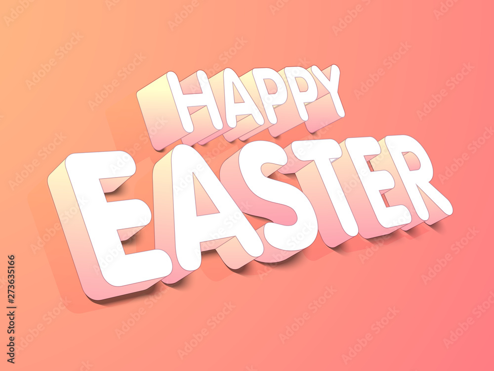 Happy Easter celebration poster or banner. Happy Easter celebration poster or banner.