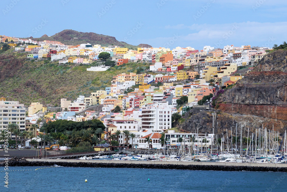 san sebastian,de la gomera,kanaren,insel