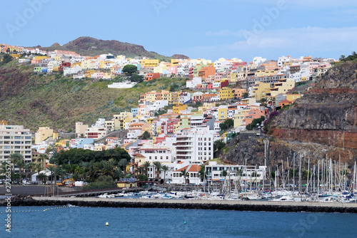 Obraz na płótnie san sebastian,de la gomera,kanaren,insel w salonie