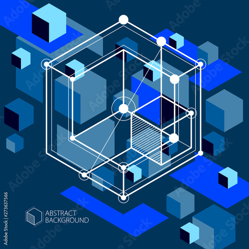 Technical blueprint, vector...